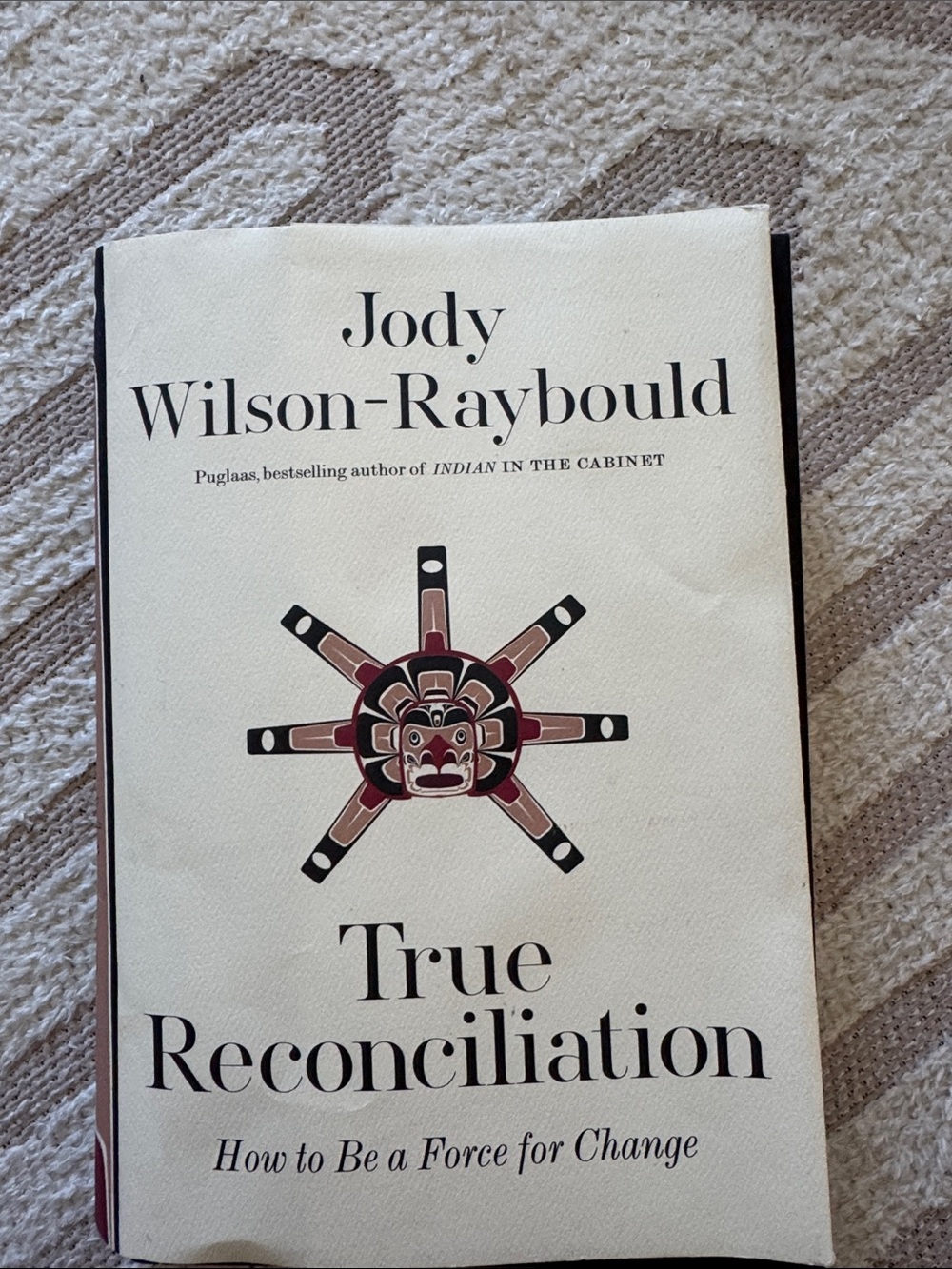 "True Reconciliation" Book - Cream Cover
